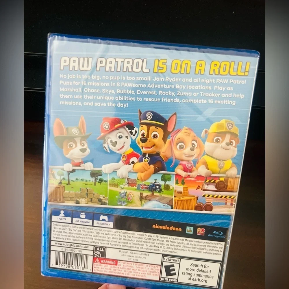NEW PAW PATROL PS4 Game